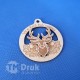 Medal Vice Król Polowania z drewna