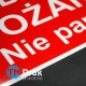 Tablica DROGA POŻAROWA Nie parkować!