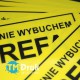 Druk sitodrukiem na żółtej płycie